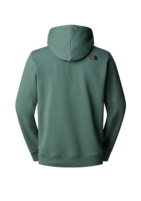 Felpa The North Face Drew Peak Light con Cappuccio Verde Uomo THE NORTH FACE | Felpe | NF0A8C1B-AQI1